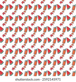 art summer floral design pattern