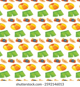art summer floral design pattern