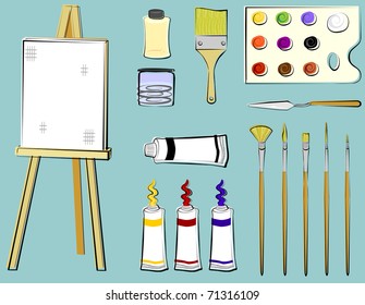 Art Supplies - Painting