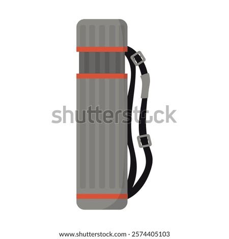 Art Supplies Vector Illustration - Drafting Tube