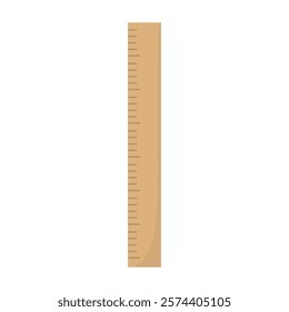 Art Supplies Vector Illustration - Ruler