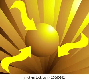  art symbol with colour background 	