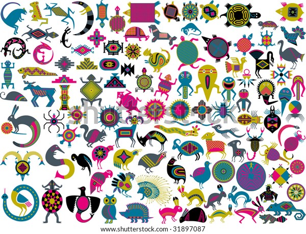 Art Symbols Clip Art Stock Vector (Royalty Free) 31897087