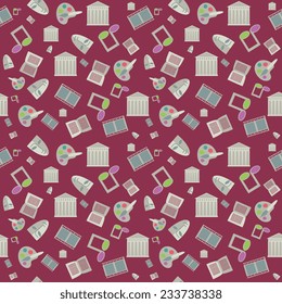Art symbols pattern