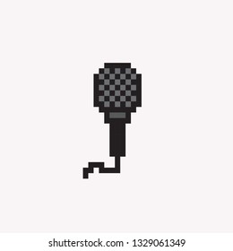 art Technology microphone, pixel look vector