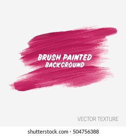 Art textured brush painted watercolor abstract background vector illustration. Acrylic stroke backdrop. Perfect design for headline, logo and sale banner. 