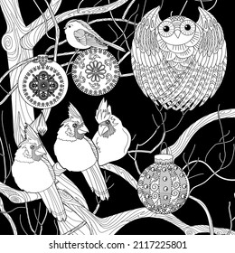 Art Therapy Coloring Page Coloring Book Stock Vector (Royalty Free ...