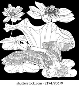 Art Therapy Coloring Page Coloring Book Stock Vector (Royalty Free ...