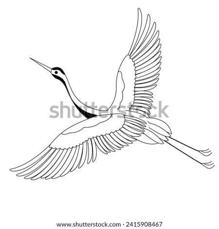 Art therapy coloring page. Coloring book antistress for children. Birds hand drawn in vintage style. The art of linear engraving.
