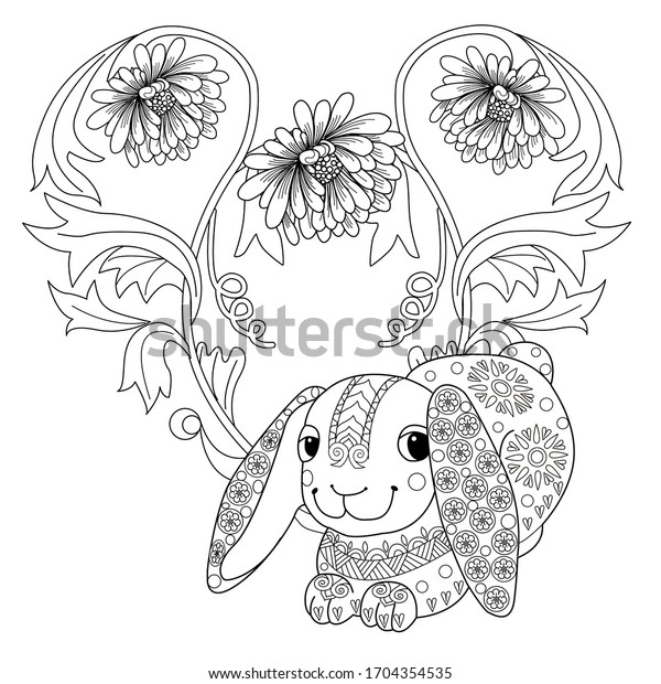 Art Therapy Coloring Page Coloring Book Stock Vector (Royalty Free) 1704354535 Art Therapy Coloring Page Coloring Book Stock Vector (Royalty Free) 1704354535