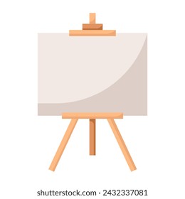 Art tool. Flat design illustration. Artists tool