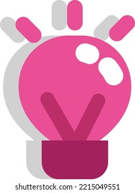 Art tool idea, illustration, vector on white background.