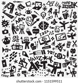art tools - doodle set