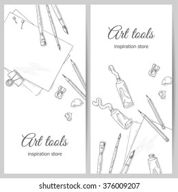 Art tools flyer
