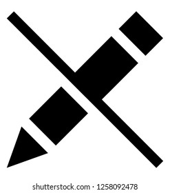 Art tools glyph icon