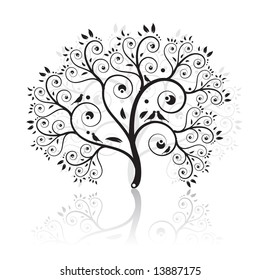 Art tree beautiful