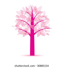 Art tree beautiful for your design