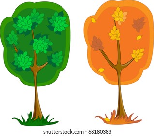 Art tree beautiful for your design