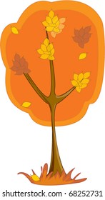 Art tree beautiful for your design