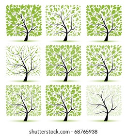 Art tree collection for your design