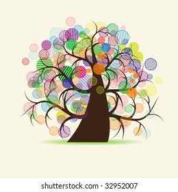 Art tree fantasy