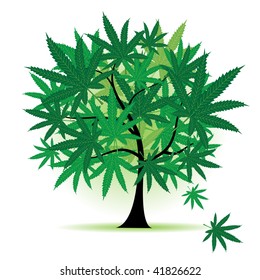 Art Tree Fantasy, Cannabis Leaf