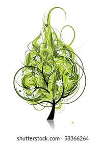 Art tree fantasy for your design