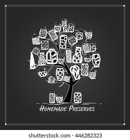 Art tree with pickle jars for your design