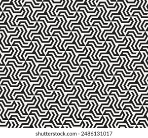 Art of Triangle Seamless pattern. Geometric Tangram Shape repeated patterns of printable vector.