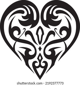 Art Tribal Design Tattoo Symbols Aesthetic Stock Vector (Royalty Free ...