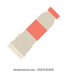 art tube paint isolated design