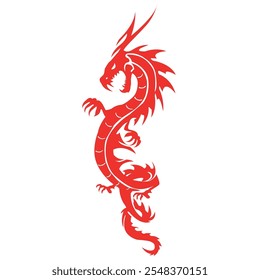 Art vector about Red Dragons