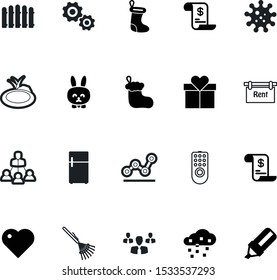 art vector icon set such as: xmas, apartment, perfect, electronic, virus, gardening, cooperation, fun, weather, circle, control, infection, flu, property, bow, group, ribbon, climate, birthday, buy