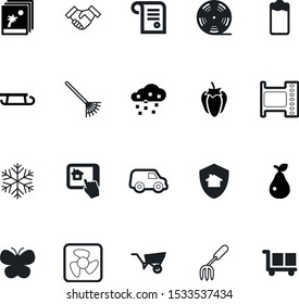 art vector icon set such as: beauty, rain, communication, frozen, shake, air, album, rake, fan, barrow, carton, digital, shaking, ride, signature, meeting, wind, blue, style, turbine, energy
