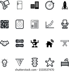 art vector icon set such as: safe, cribs, circuit, environment, dial, wheelbarrow, accuracy, architecture, up, picnic, hardware, distribution, close, outdoor, traffic, partnership, funny, cool