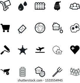 art vector icon set such as: carry, singer, face, newsletter, safety, creative, happy, buttons, care, clinic, mouse, fence, shipping, journey, heart, claus, donate, morning, free, officer, hand, fly