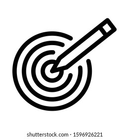 art vector thin line icon 