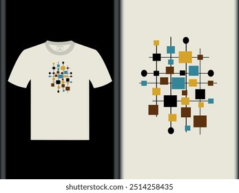 Art Vector White T Shirt Design Custom Design