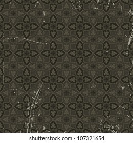 art vintage seamless pattern