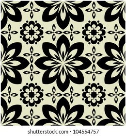 art vintage vector seamless pattern background