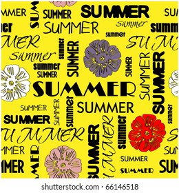 art vintage word pattern background
