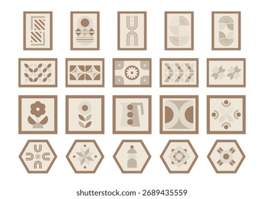Art Wall Minimalist Geometric Element