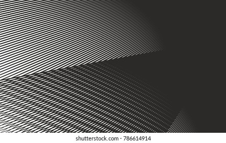 art walpaper concept horizontal striped background black and white lines vector for web and print