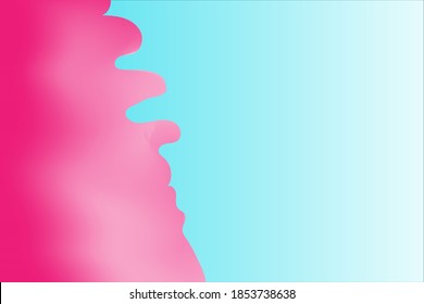 Art water swag shape design abstract background line pattern backdrop with space.
