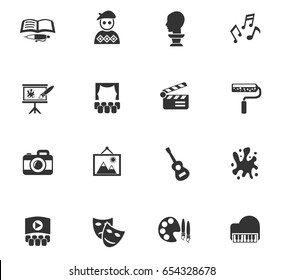 art web icons for user interface design