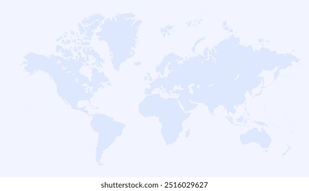 A Art world map 03, siluetas mapa del mundo, mapa del mundo moderno gráfico, Países Siluetas Ilustraciones de stock, Vectores