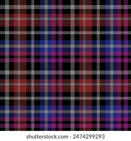 artan scotland seamless plaid pattern vector. Retro background fabric. Vintage check color square geometric texture,EPS 10.