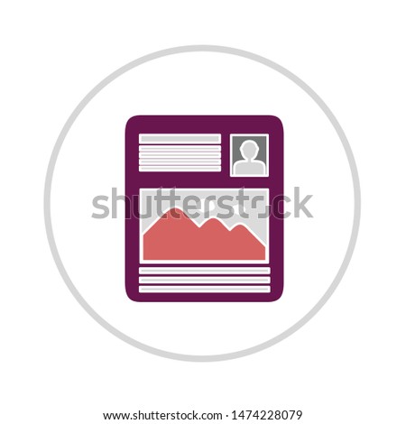 artboard icon. flat illustration of artboard vector icon. artboard sign symbol