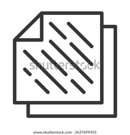 Artboard Icon Lineal Style Vector Illustration