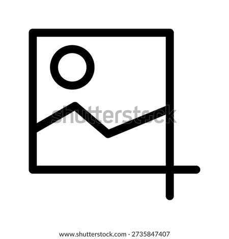 Artboard Icon Vector Symbol Design Illustration